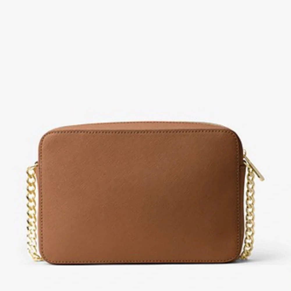 MICHAEL KORS
Jet Set Large Saffiano Leather Crossbody Bag Luggage color NWT - Picture 3 of 16